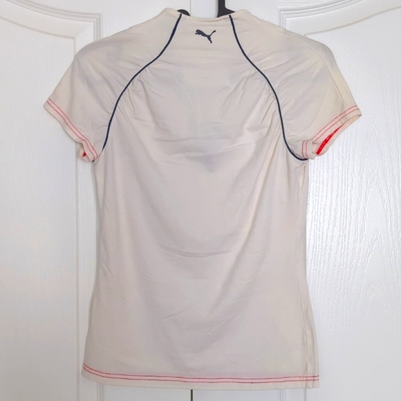 Vintage BMW Sauber F1 Team white Puma t-shirt (XS) - Picture 2 of 3